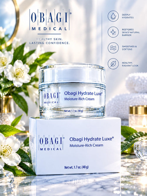 Obagi Hydrate Luxe Moisture-Rich Cream 1.7 oz / 48g – New Sealed