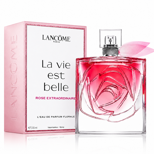 Lancôme La Vie Est Belle Rose Extraordinaire Eau de Parfum Florale Spray for Women 100ml (3.4 fl oz)