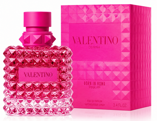 Valentino Donna Born In Roma Pink PP Eau de Parfum Spray for Women 3.4 oz / 100ml