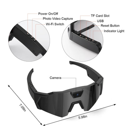VisionX™ Smart Camera Glasses 😎📸