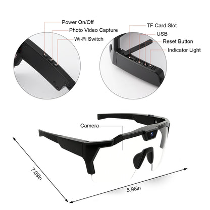 VisionX™ Smart Camera Glasses 😎📸