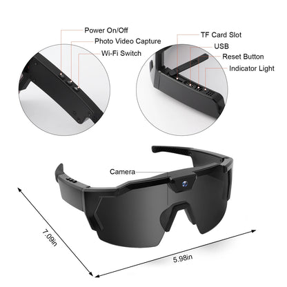 VisionX™ Smart Camera Glasses 😎📸