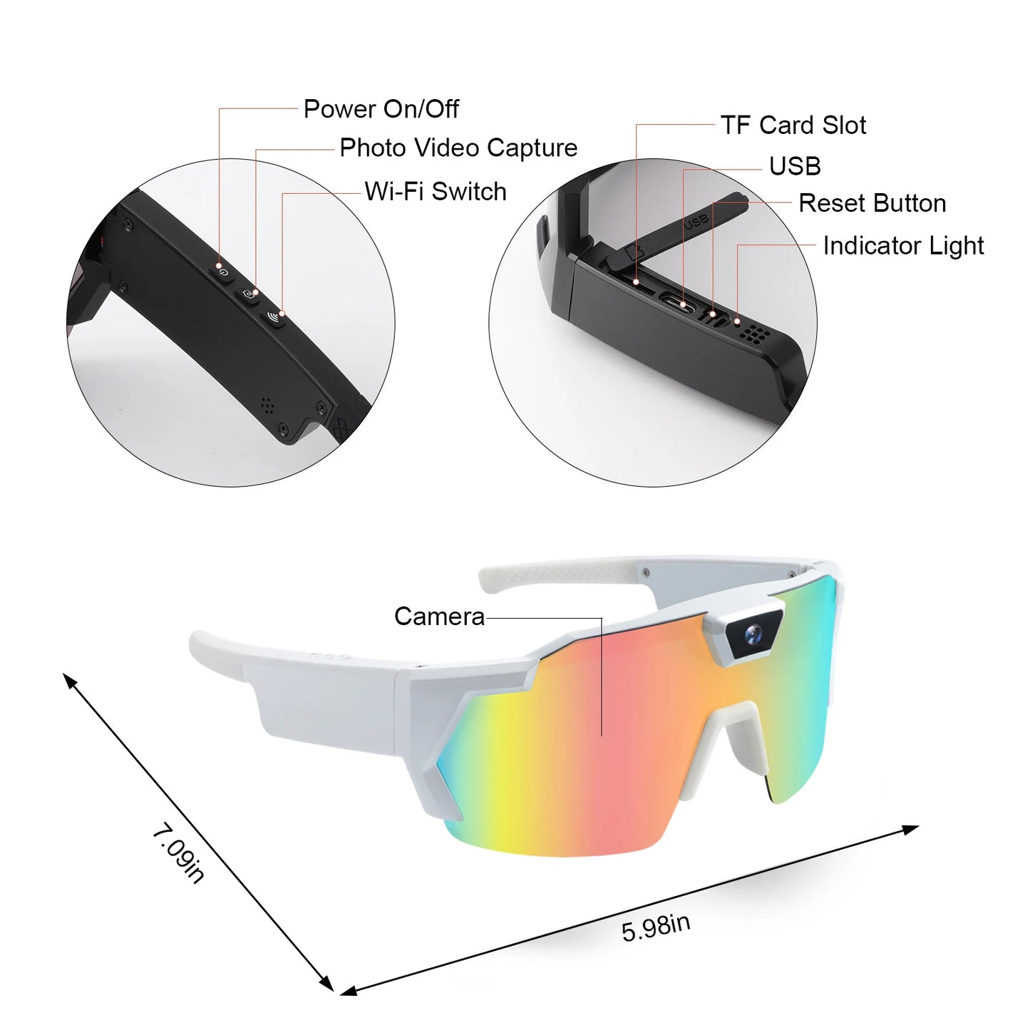 VisionX™ Smart Camera Glasses 😎📸