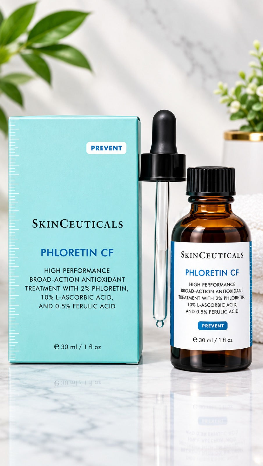 SkinCeuticals Phloretin CF Antioxidant Serum – 1 oz / 30 ml