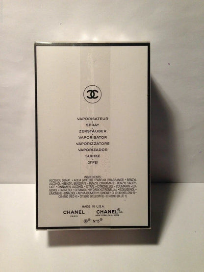 CHANEL N°5 Eau De Parfum Spray 3.4oz/100 ml New in Sealed Box
