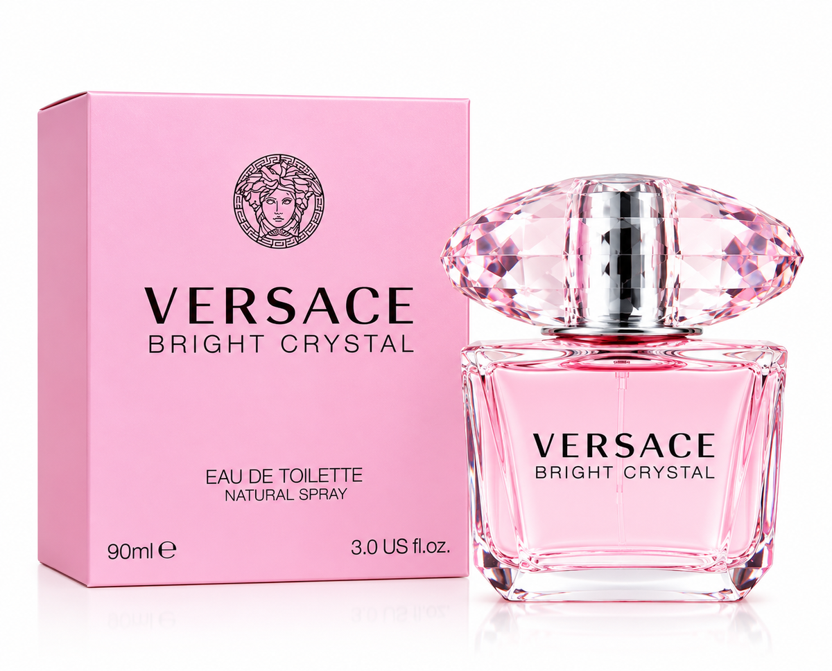 Versace Bright Crystal 3.0 oz Eau De Toilette 90ml EDT for women – Luxury Fragrance